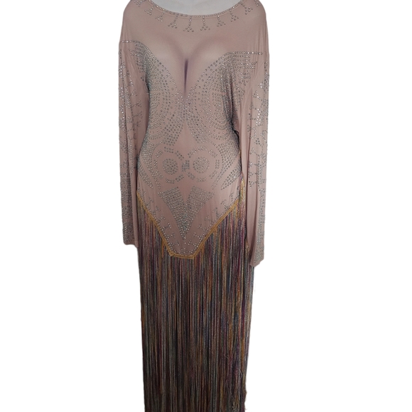 Rainbow Fringe Party Suit - Picture 2 of 4